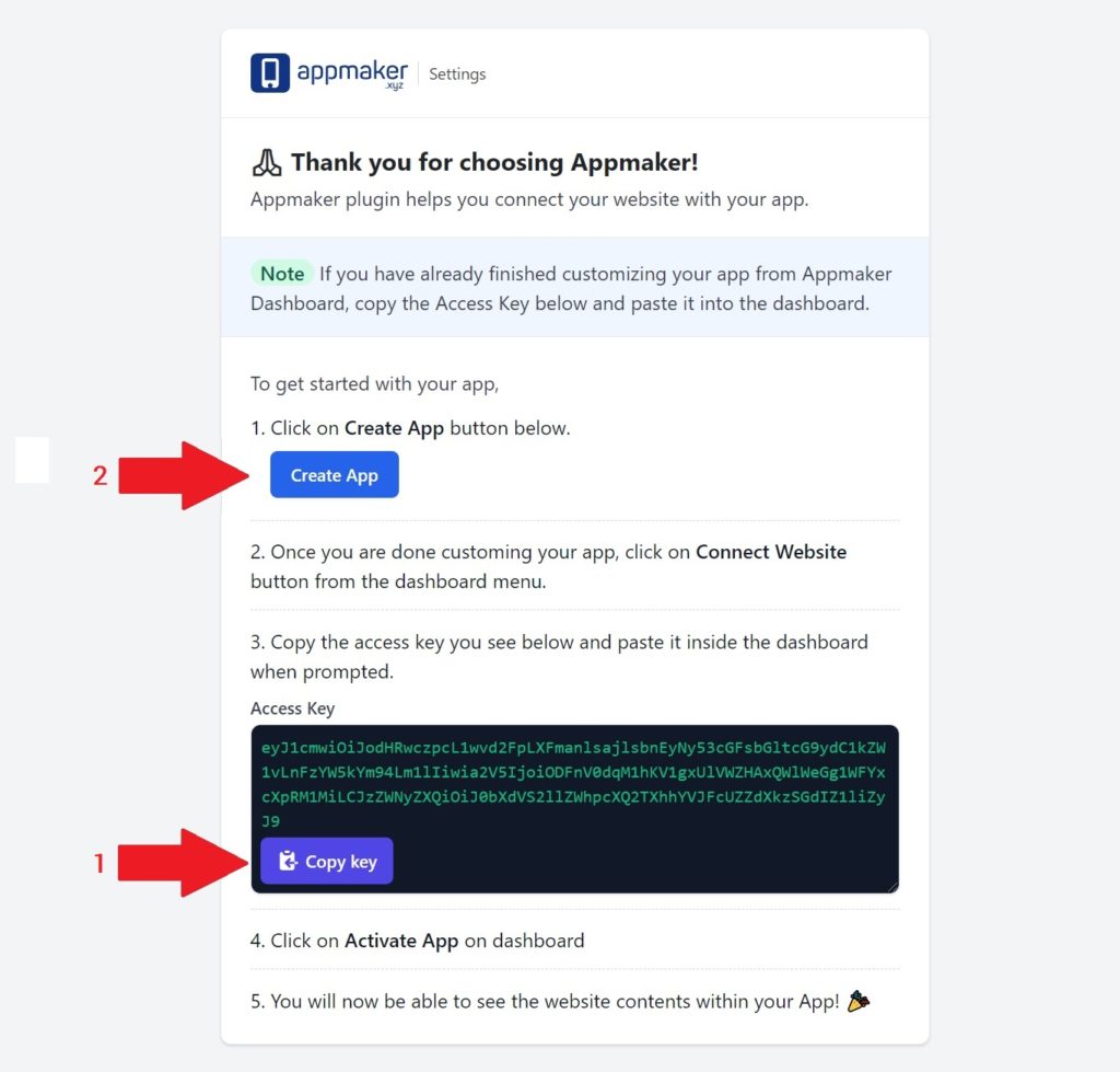 Appmaker Settings