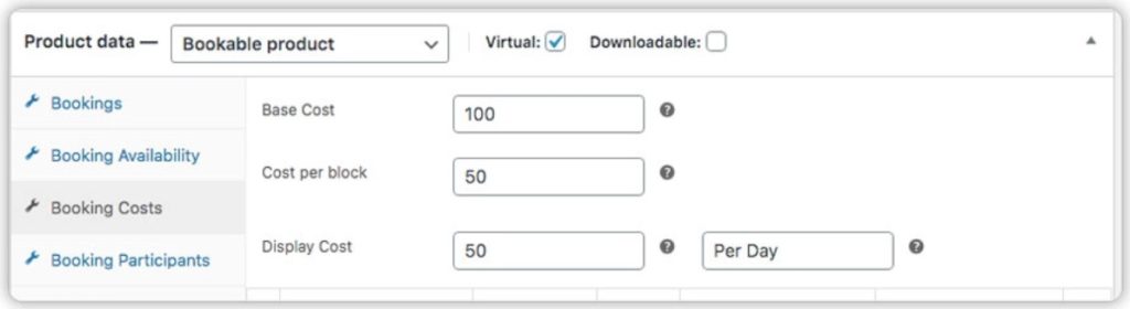 WooCommerce Bookings Core Pricing Model