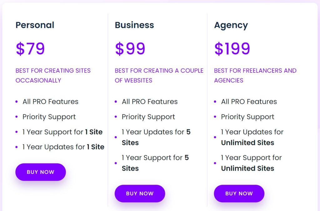 Pricing