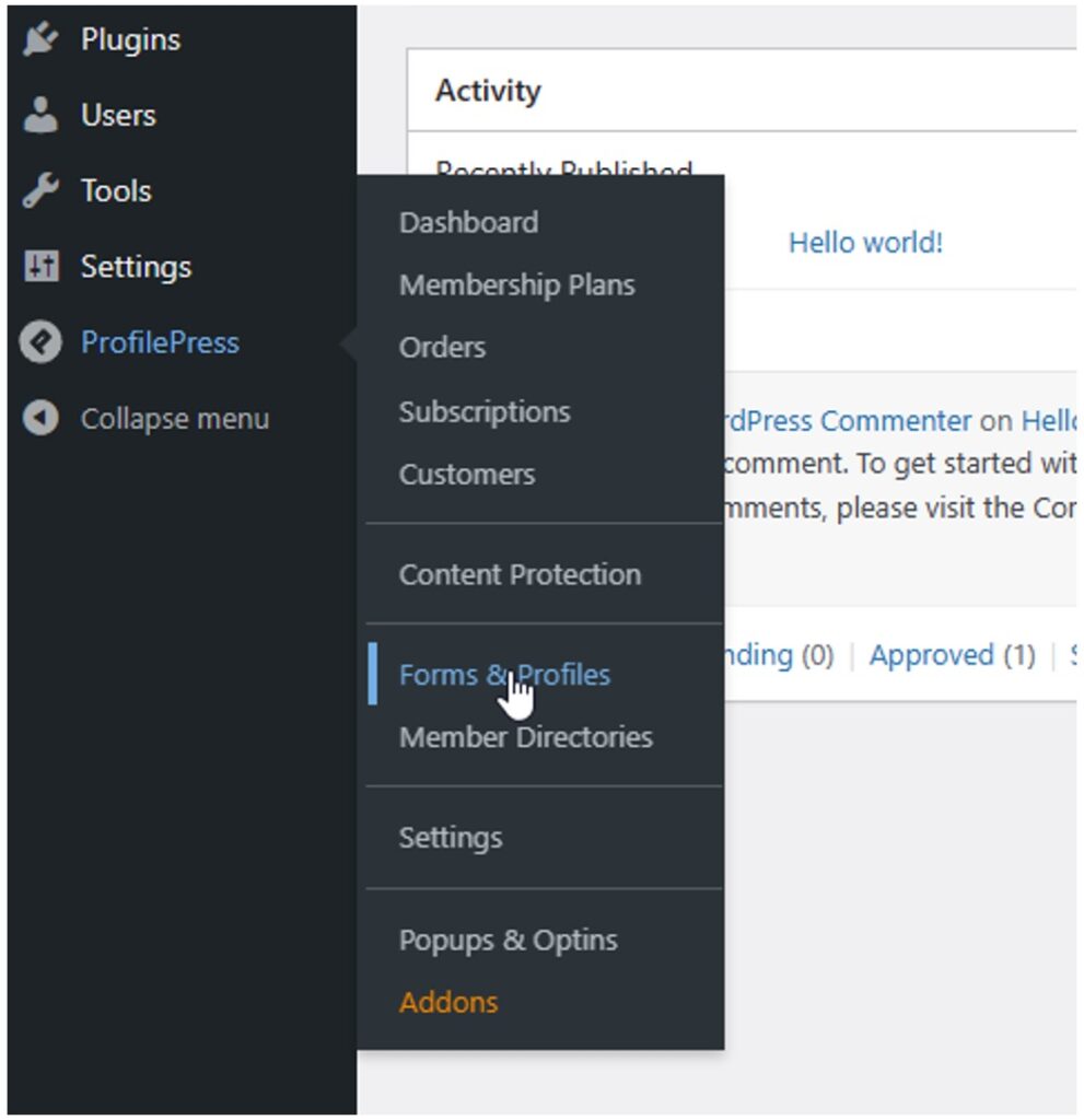 Custom WordPress Registration Forms and Profiles