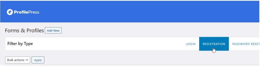 Custom WordPress Registration Tab
