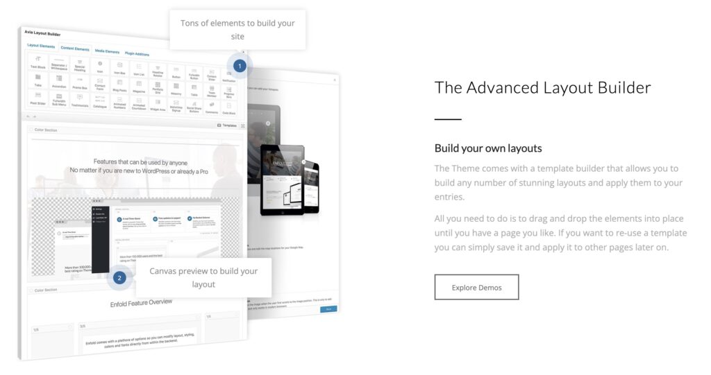 Enfold Layout Builder
