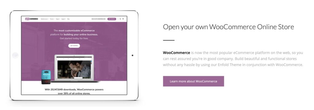 Enfold WooCommerce