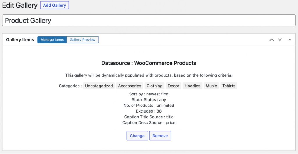 FooGallery WooCommerce Integration
