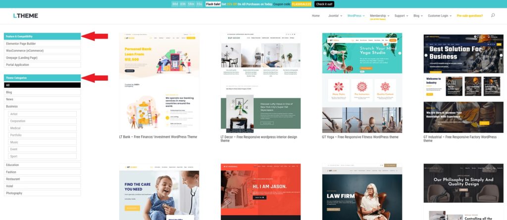 LTheme WordPress Theme Gallery