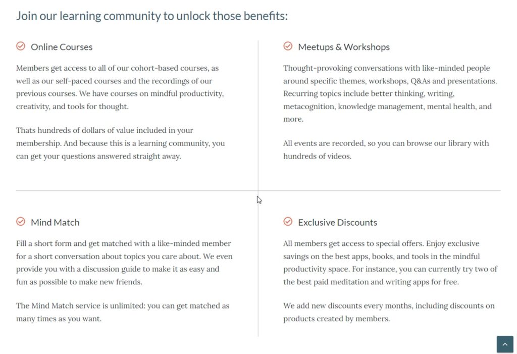 Ness Labs Membership Benefits