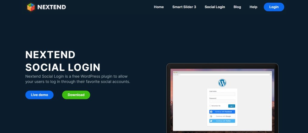 NextEnd Website Image