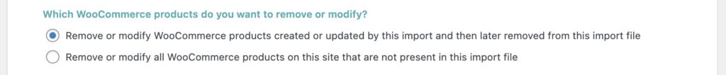Remove Data Missing Remove Products from this File