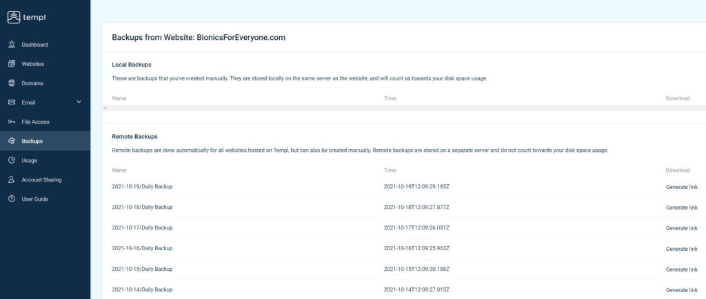 Templ Admin Panel