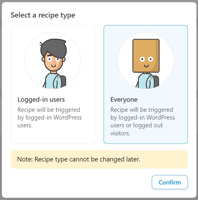 Uncanny Automator Recipe Type 3