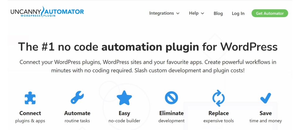 Uncanny Automator Website Image