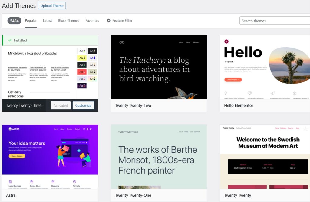WooCommerce Development Themes