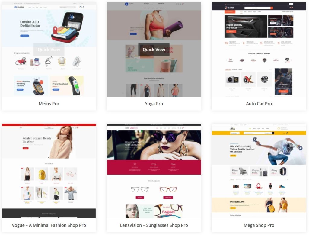 WooCommerce Premium Templates
