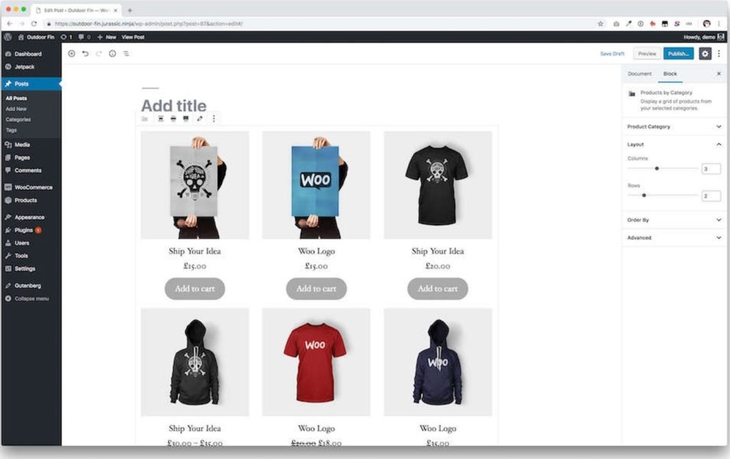 WooCommerce Product Page