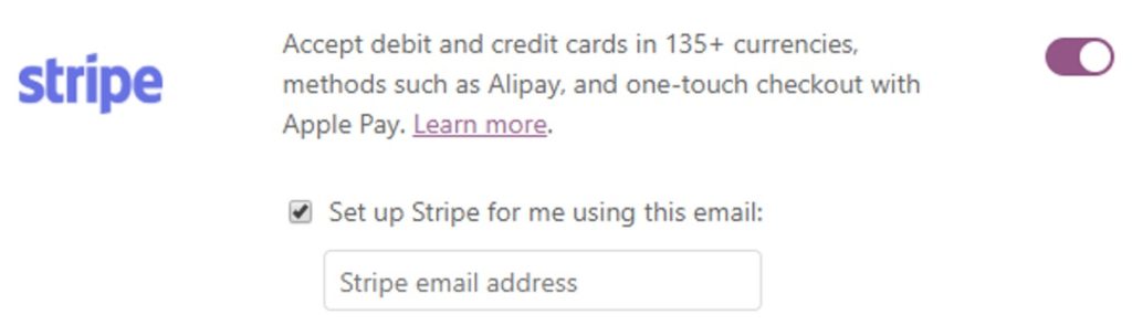 Apple Pay Stripe Activation