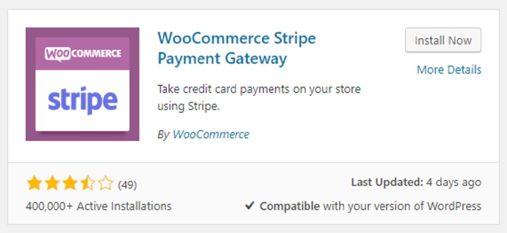 WooCommerce Stripe Payment Gateway