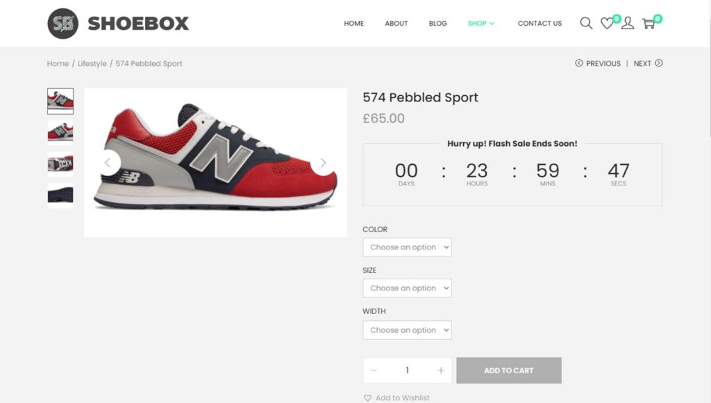 Woostify Countdown Timer