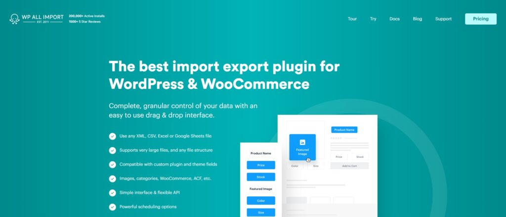 WP All Import banner