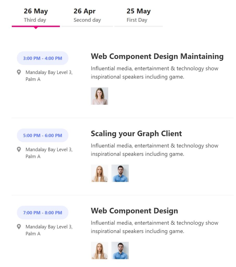 WP Eventin Event Part 02