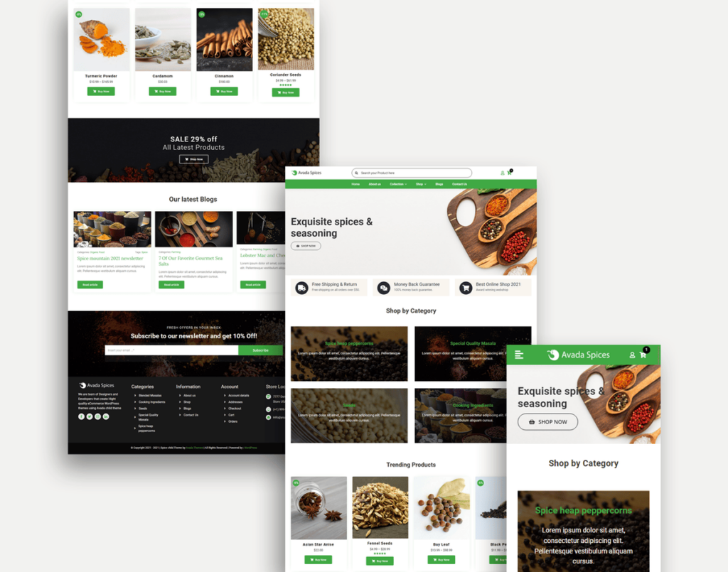 Avada WooCommerce