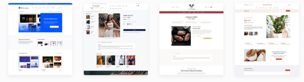 Avada WooCommerce templates