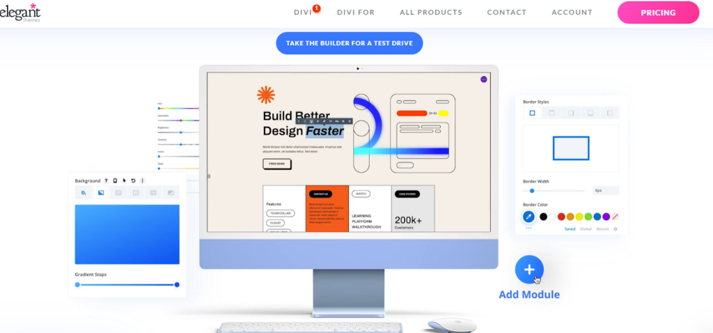 Divi builder