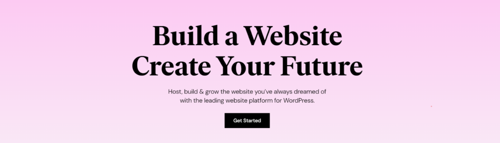 Elementor build a website