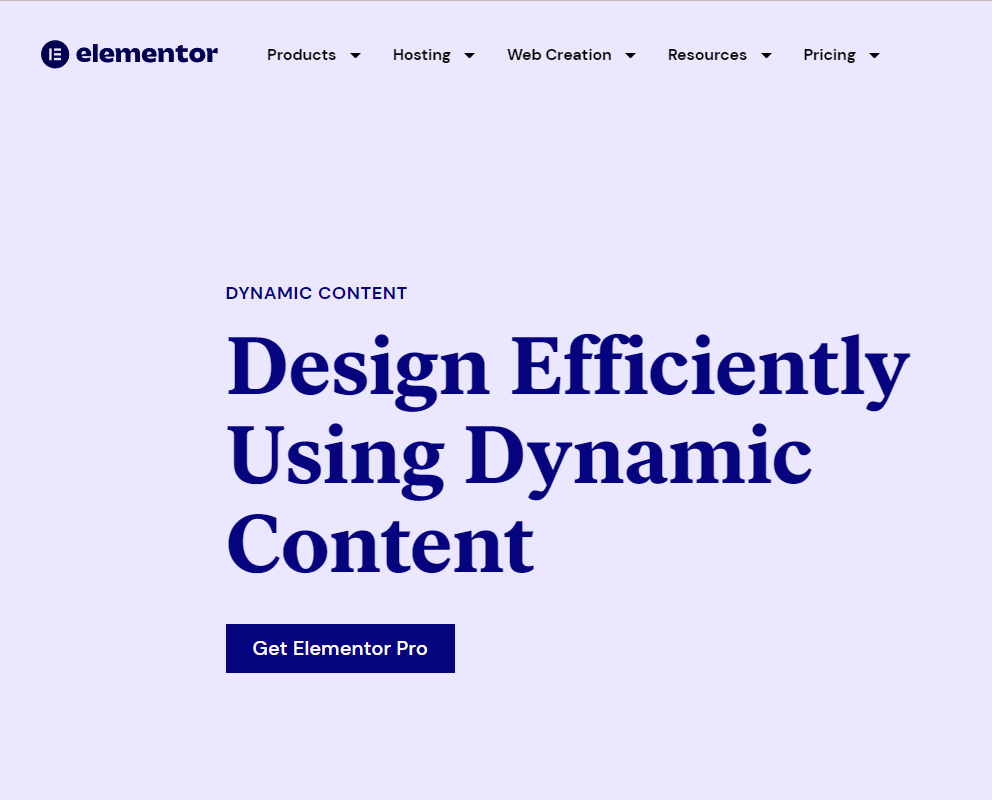 Elementor dynamic content