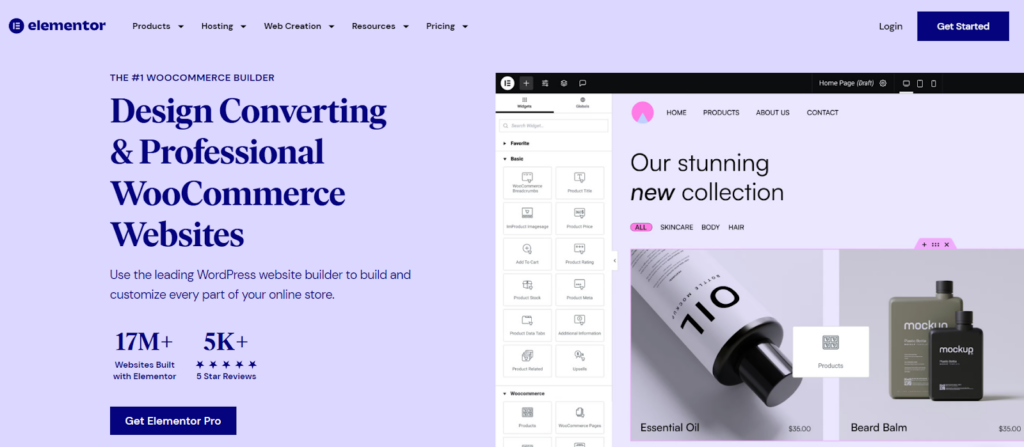 Elementor WooCommerce