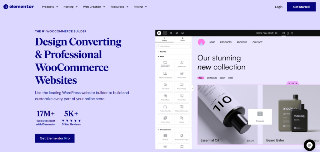 Elementor WooCommerce builder
