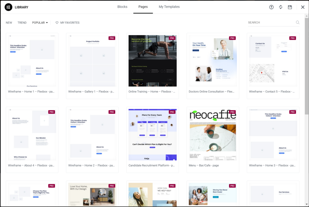 Elementor Website Builder - Page Statistics
