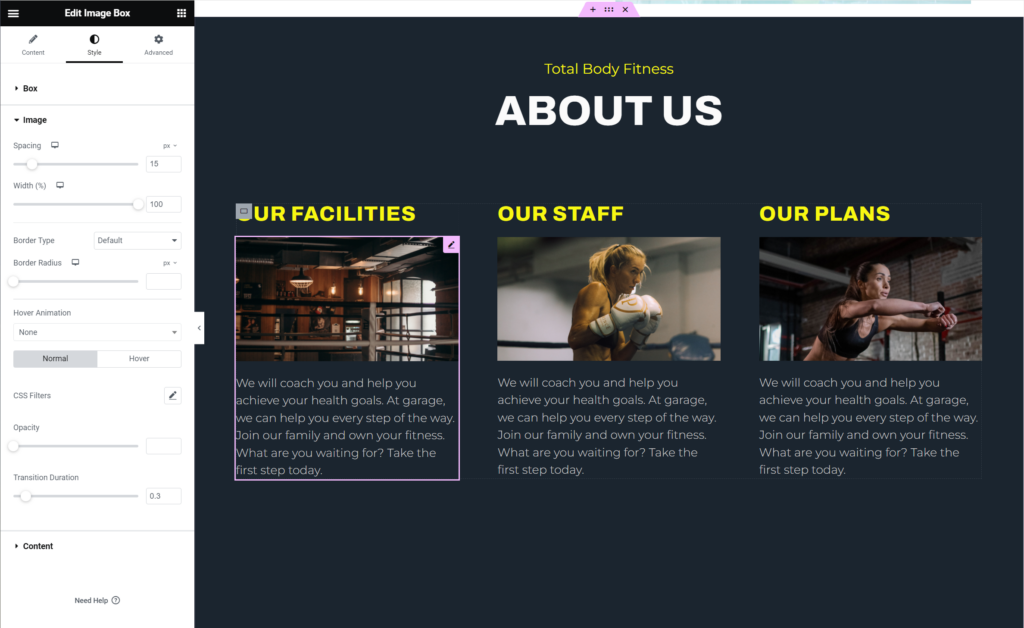 Elementor Website Builder - Editor