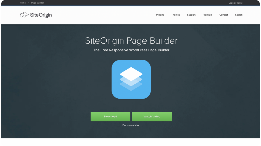SiteOrigin Home Page