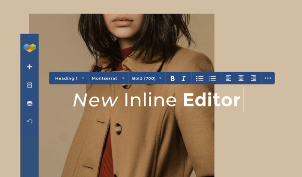 Visual Composer inline text editing